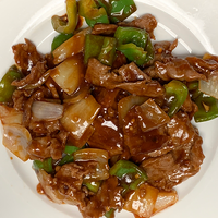 Beef with Green Pepper