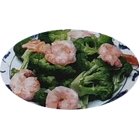 Shrimp with Broccoli (Lunch)