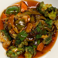 Stir Fried Broccoli with Hot Garlic Sauce